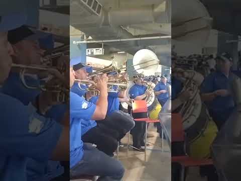 Chicheros o Filarmonicos Nicaraguenses desde Estadio Marlins Miami en DÍA DE LA HERENCIA NICARAGUANA