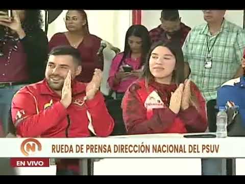 Rueda de prensa del PSUV con Diosdado Cabello, 5 de junio de 2023