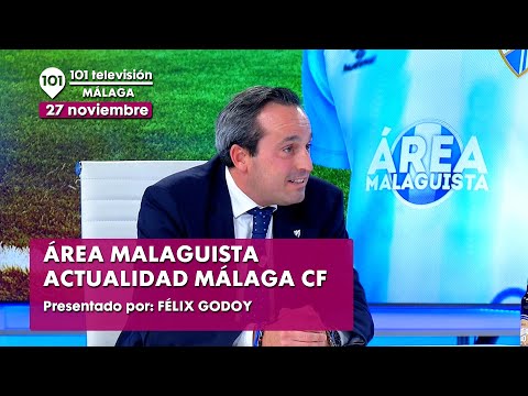 ÁREA ?, hoy Kike Pérez, director general del Málaga CF | 27 noviembre