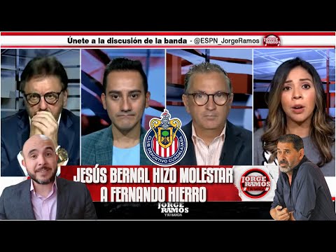 ESTALLÓ Fernando Hierro ante reportero de ESPN por Víctor Guzmán de Chivas | Jorge Ramos y Su Banda