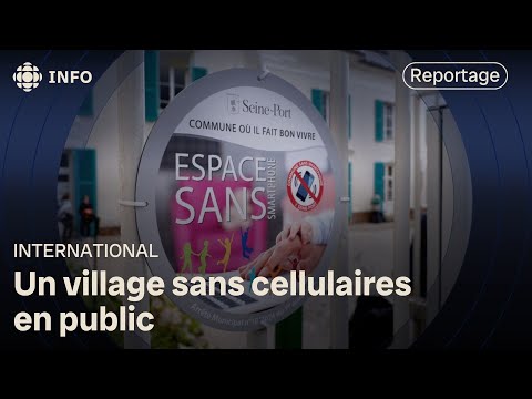 Pas de cellulaires en public dans ce village en France