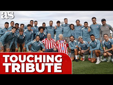 ATLETICO MADRID'S HEARTWARMING GESTURE: club honors two elderly fans in TOUCHING TRIBUTE