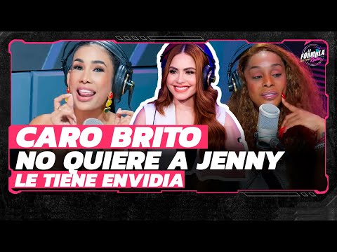 La envidia de Caro Brito a Jenny Blanco / NO LA QUEREMOS AQUÍ Y NO LE PERMITIAN LA ENTRADA TELEMICRO