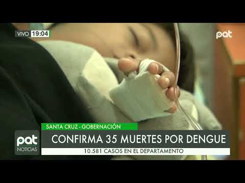 Gobernación: confirma 35 muertes por dengue