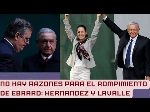 MARCELO BUSCA VENDER CARA LA DERROTA; MORENA INTENTA RETENER A EBRARD