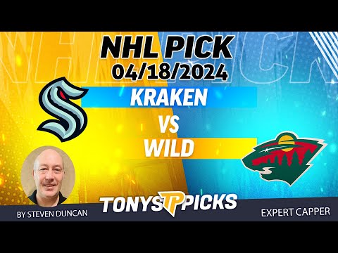 Seattle Kraken vs Minnesota Wild 4/18/2024 FREE NHL Picks and Predictions on NHL Betting by Steven