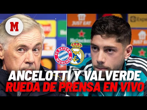 EN DIRECTO I Bayern - Real Madrid, rueda de prensa de Ancelotti y Valverde, en vivo