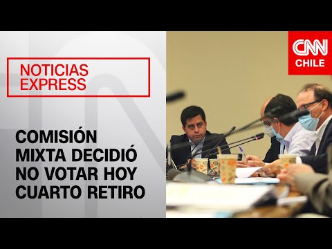 Tras constituirse, Comisión Mixta decidió no votar hoy el cuarto retiro