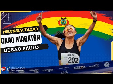 Helen Baltazar hace historia al ganar la Maratón Internacional de São Paulo