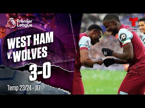 Highlights & Goles: West Ham v. Wolverhampton 3-0 | Premier League | Telemundo Deportes