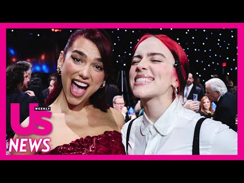 Billie Eilish & Dua Lipa Fans React To Awkward Viral Video Of Their Photo Op