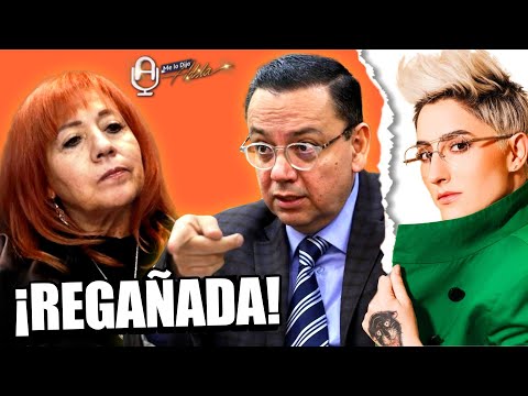 Germán Martínez da regañiza a Rosario Piedra; ¡Te queda grande el legado de tu madre!