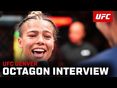 Luana Santos Octagon Interview | UFC Denver