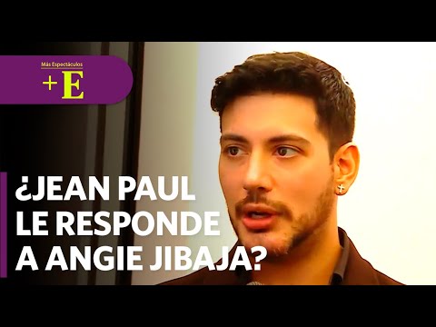 ¿Jean Paul Santa María le contesta a Angie Jibaja? | Más Espectáculos (HOY)
