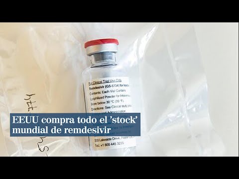 EEUU compra todo el 'stock' mundial de remdesivir, el fármaco contra la Covid-19