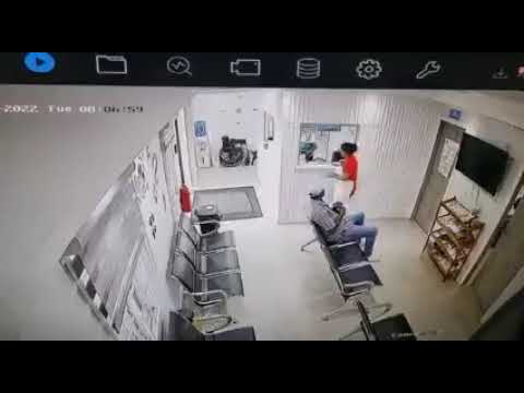 Phone thief caught on camera at a private hospital in Arima on Tuesday...
