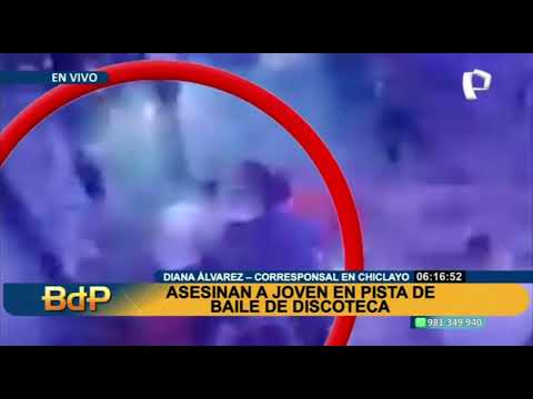 Asesinan a joven en pista de baile de discoteca en Chiclayo