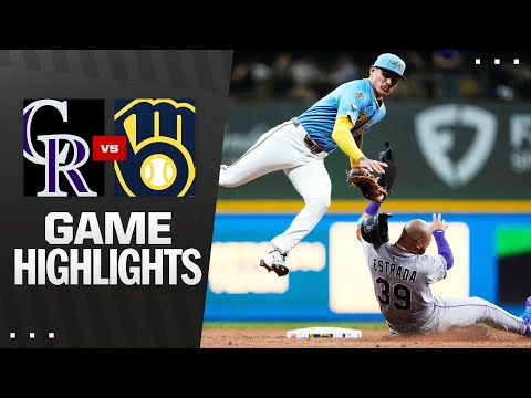 Rockies vs. Brewers Game Highlights (6/27/25) | MLB Highlights