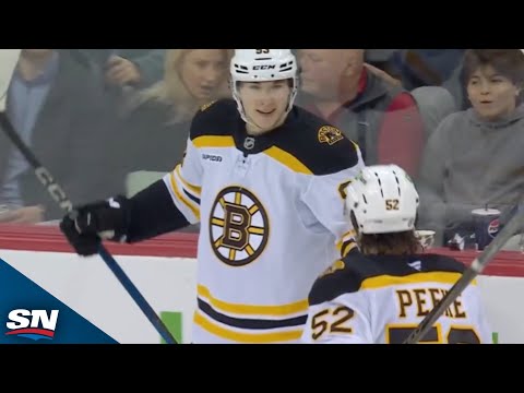 Fraser Minten Spins And Buries First Goal As A Bruin