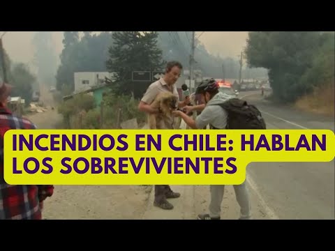 INCENDIOS CHILE 2023: sobrevivientes cuentan sus historias de valor