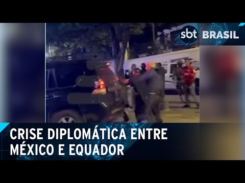 México rompe relações diplomáticas com Equador | SBT Brasil (06/04/24)