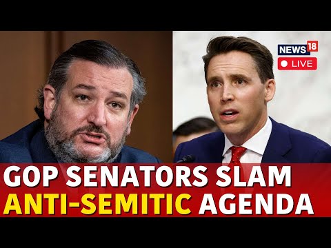 Senate Judiciary Committee Hearing LIVE | Senator Cruz BLASTS Antisemitic Protestor | US News | N18G