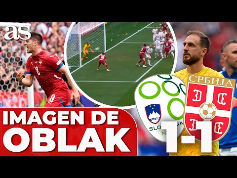 La VIRAL IMAGEN de OBLAK que nadie entiende en el GOL de JOVIC en el 95' | ESLOVENIA 1 - SEBIA 1