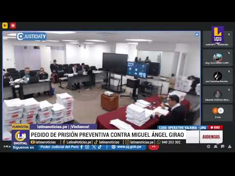 OPERATIVO VALKIRIA EN VIVO: PEDIDO DE PRISIÓN PREVENTIVA CONTRA MIGUEL ÁNGEL GIRAO