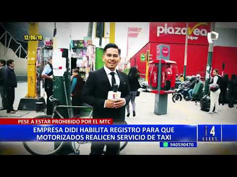 DiDi registra conductores para servicio de taxi en moto pese a estar prohibido