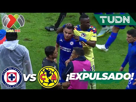 ¡POLÉMICA! Charly Rodríguez es EXPULSADO | Cruz Azul 0-0 América | AP2023-J7 | Liga Mx | TUDN