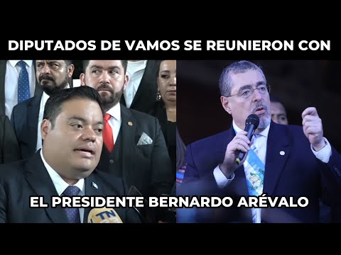 ALLAN RODRÍGUEZ CONFIRMA QUE DIPUTADOS DE VAMOS SE REUNIERON CON BERNARDO ARÉVALO, GUATEMALA