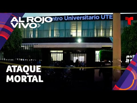 Joven armado con un hacha mata a dos personas en universidad de México y reportan varios heridos