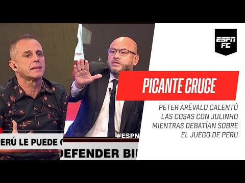 Parece que no hubieras jugado al fútbol: PICANTE cruce entre Julinho y Peter Arévalo