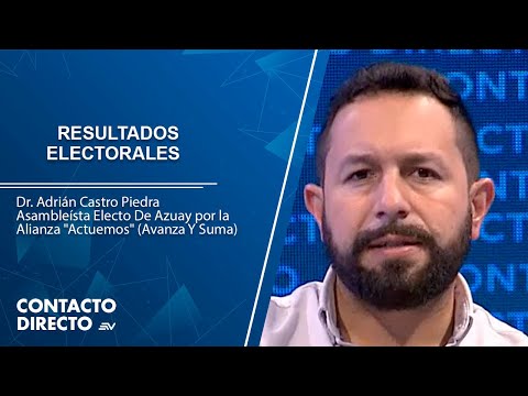 Adrián Castro y su objetivo de crear bancada en el congreso | Contacto Directo | Ecuavisa