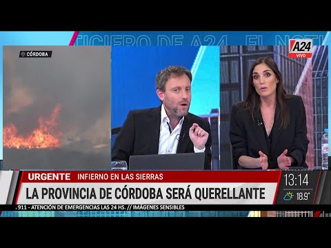 INCENDIO EN CÓRDOBA: LA POSICIÓN DEL GOBIERNO ANTE EL CAMBIO CLIMÁTICO