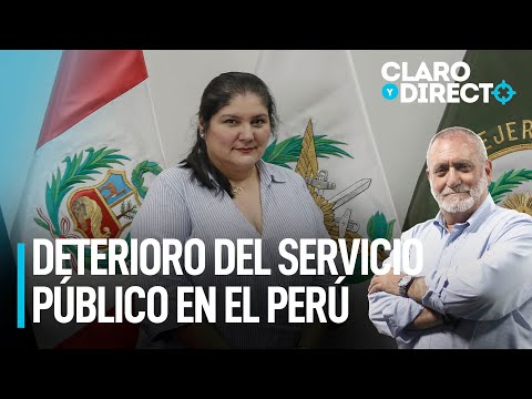 El deterioro del servicio público en el Perú | Claro y Directo con Álvarez Rodrich