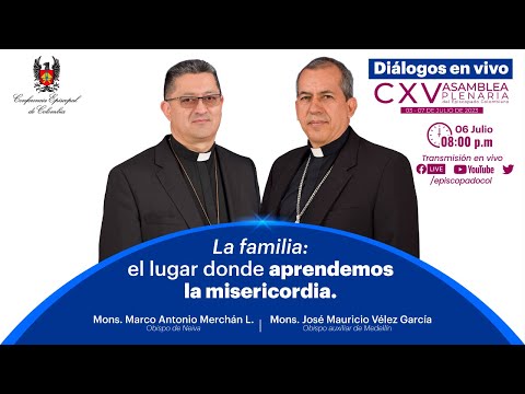 En Vivo  | Diálogos con los obispos colombianos en el marco de la CXV Asamblea Plenaria.