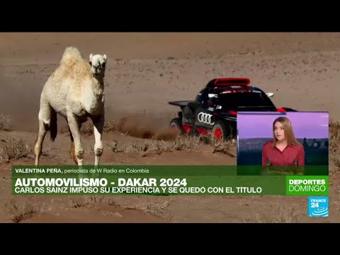 Carlos Sainz: ejemplo de resistencia, inteligencia y paciencia en el Dakar 2024 • FRANCE 24 Español