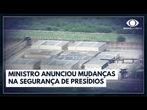 Presídios federais terão reconhecimento facial e muralhas | Jornal da Band