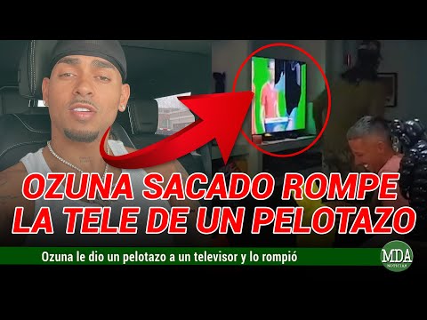 OZUNA le DIO un PELOTAZO a su TELEVISOR tras GANAR un PARTIDO de FIFA