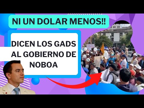 Protesta en Quito: GAD Parroquiales Exigen Ni un Dólar Menos al Gobierno