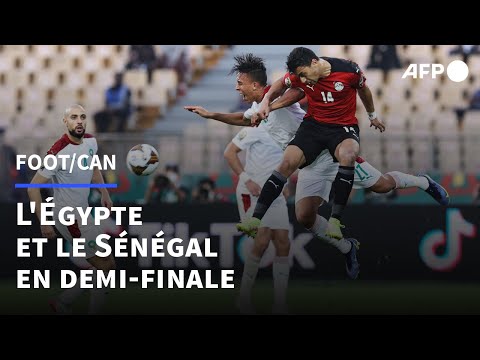 Football/CAN: l'Égypte et le Sénégal qualifiés pour les demi-finales | AFP