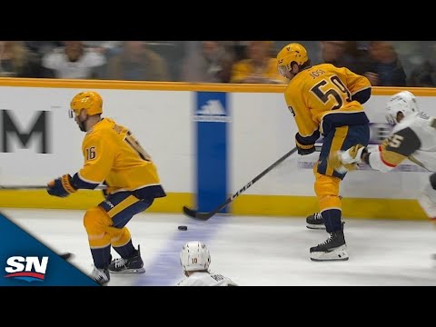 Predators Filip Forsbergs 40th goal Of Season Holds Up After Lengthy Offside Review