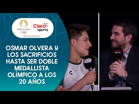 #Paris2024 | Osmar Olvera y los sacrificios hasta ser doble medallista Olímpico a los 20 años