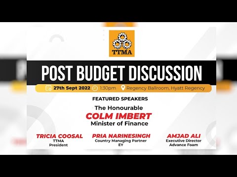 TTMA Post Budget Discussion