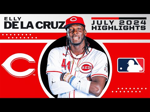 Elly De La Cruz was the first player to reach 50 STEALS in 2024! (July 2024 MLB highlights)