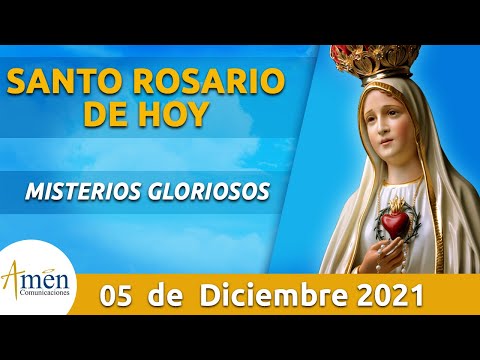 Santo Rosario de hoy l Domingo 5 de Diciembre 2021 l Misterios Gloriosos l Padre Carlos Yepes