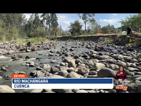 Lluvia de fin de semana no aportó a aumentar caudales de ríos en Cuenca