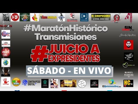 Sigue el #MaratonHistorico de la #ConsultaPopular #JuicioAExPresidentesVa en vivo