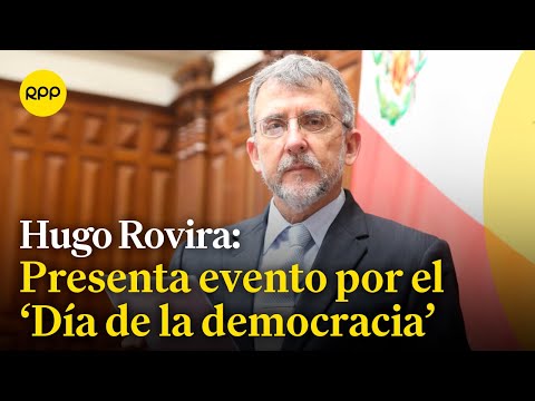 Hugo Rovira presenta la celebración por el 'Día de la democracia' el 15 de septiembre